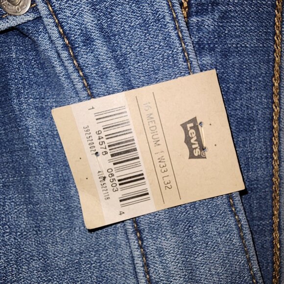 Levi’s Classic Bootcut Jeans NWT Size 16 Medium Wash Blue - Picture 8 of 16
